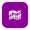 maps, metroui, windows icon