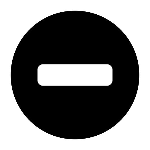Minus Circled svg vector icon