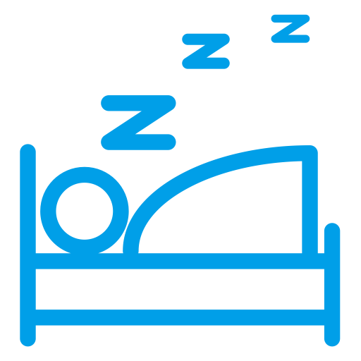 Sleep svg vector icon
