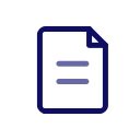 document, letter, paper, stationary, transcript svg vector icon