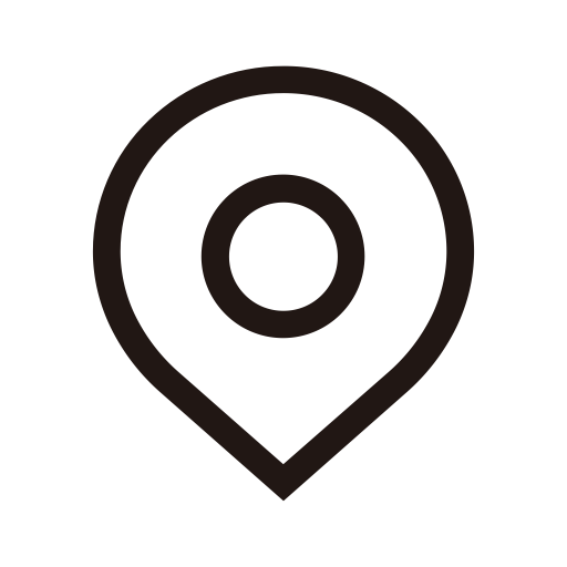 Bu Map Marker O svg vector icon