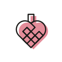 christmas, christmasheart, christmastime, deco, decoration, heart svg vector icon