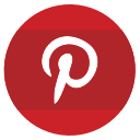 interest, line, pinterest, social, web svg vector icon