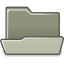 64, accept, drag, folder, gnome icon