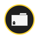 folder, home icon
