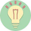 electricity, energy, idea, lamp, light, plug, power svg vector icon
