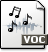 gnome,mime,audio,voc icon