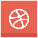 ball, dribbble svg vector icon