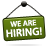 sign,hiring icon