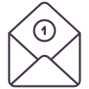 email, envelope, letter, mail, message svg vector icon
