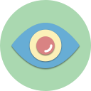 explore, eye, find, glass, look, view, vision svg vector icon