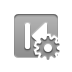 previous,gear icon