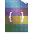 css, text icon
