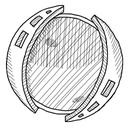 cinema, copy icon