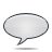 bubble, grey, speech icon