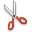cut,red icon