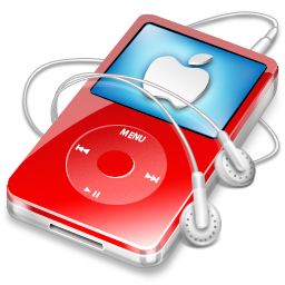 ipod,video,red,apple icon