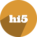 , hi5, media, network, social svg vector icon