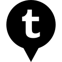 logo, media, social, tumblr svg vector icon