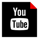 brand, logo, media, social, youtube svg vector icon