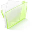 dossier,green,papier icon