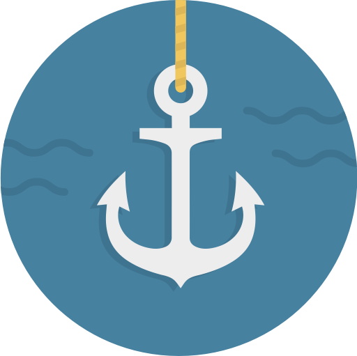 Anchor svg vector icon