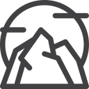 climb, climbing, mountain, nature, rock, stone, sun svg vector icon