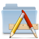 application,folder,badged icon