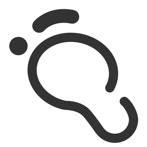 Footprint svg vector icon