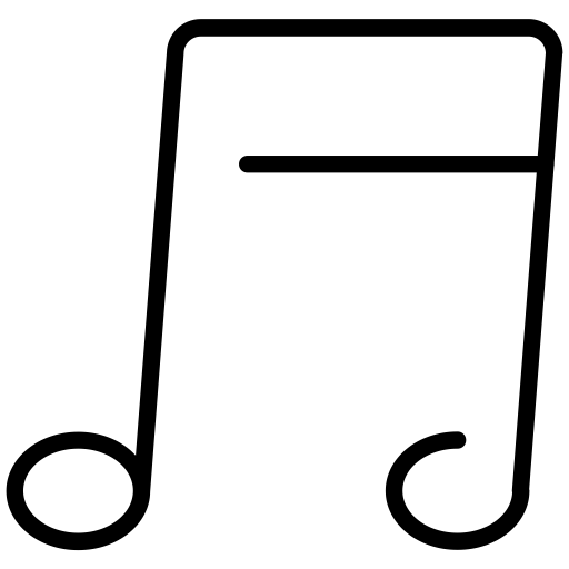 Select Music svg vector icon