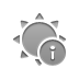 sun,info icon