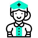 avatar, human, nurse, occupation, profession, woman svg vector icon