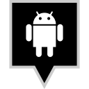 android, media, social svg vector icon