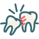 dental, dental treatment, dentist, dentistry, tooth, toothache, wisdom tooth svg vector icon