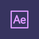 adobe, after effect, effect, video svg vector icon