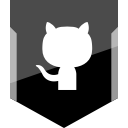 github, logo, social svg vector icon