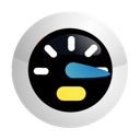 bandwidth, performance, speed, speedometer icon