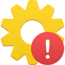 process,warning icon