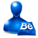 avatar,behance icon