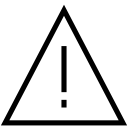alert, caution, error, exclamation, mark svg vector icon