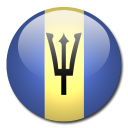 barbados,flag,country icon