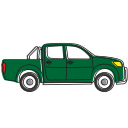 auto, automobile, car, delivery, pickup, transport, transportation, truck, vehicle svg vector icon