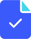 checklist, document, extension, file, format, paper svg vector icon
