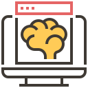 ai, artificial intelligence, brain, computer, electronics, robotics, technology svg vector icon