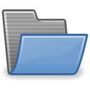 folder, open svg vector icon