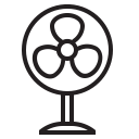 air, appliances, blow, breeze, cool, fan, wind svg vector icon
