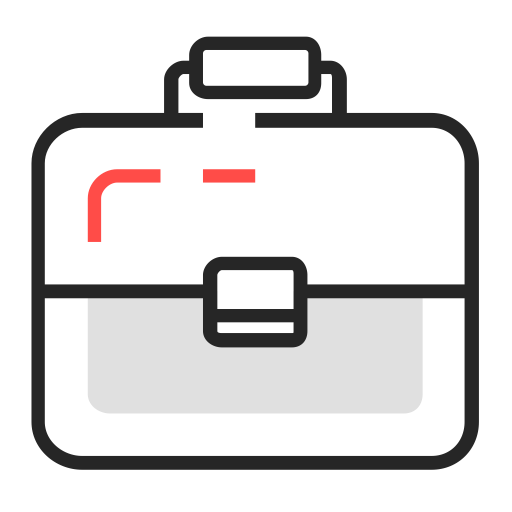 Color Line Drawing Office svg vector icon