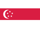 ensign, flag, nation, singapore svg vector icon