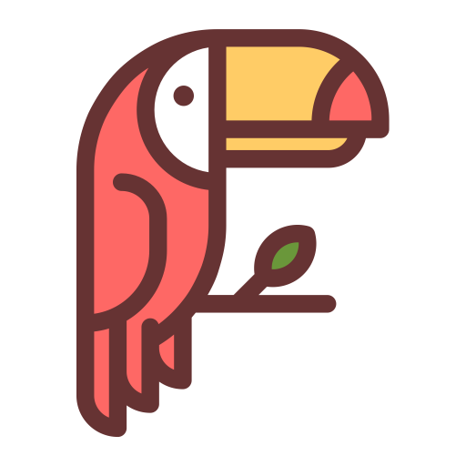 Toucan svg vector icon