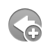 arrow,left,add icon